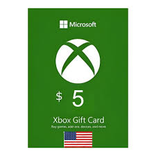 Microsoft Xbox Digital Gift Card 5$ - USA (Send By SMS)