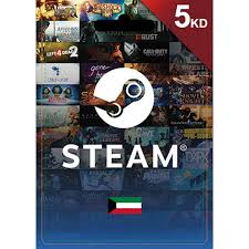 Steam Gift Card 5KD- KW (SMS Delivery)