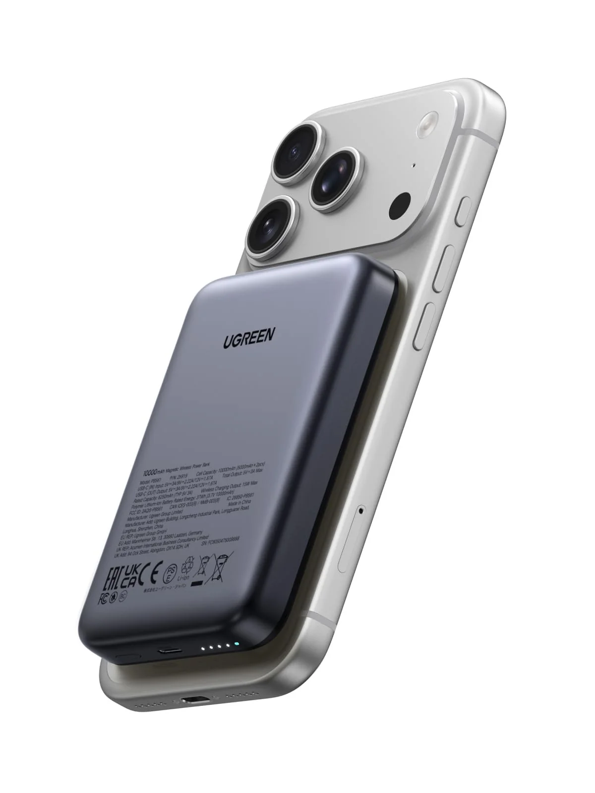 UGREEN Nexode S Magnetic Wireless Power Bank 10000mAh 20W