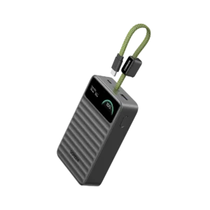 UGREEN Nexode Power Bank 20000mAh 45W with Built-in USB-C Cable Smart Display