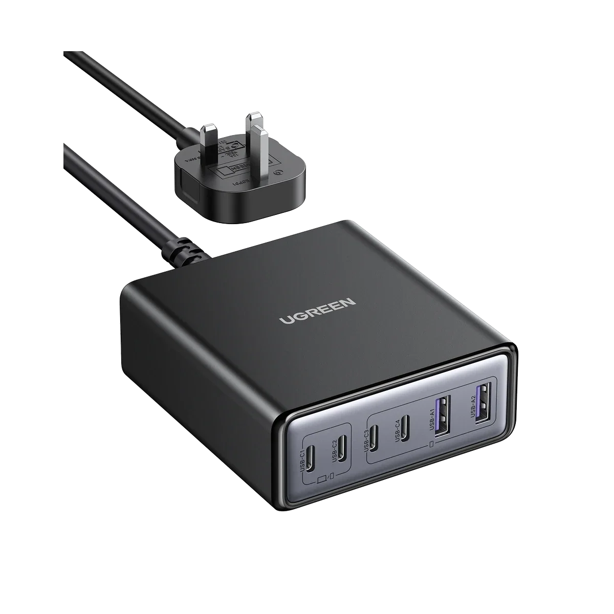 UGREEN Zapix Charger GaN Desktop Fast 6-port 100W